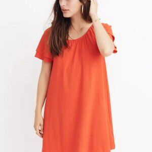 TEXTURE & THREAD WOMEN'S RED TUNIQUE STYLE L8662 MADEWELL SIZE LARGE NWT $85